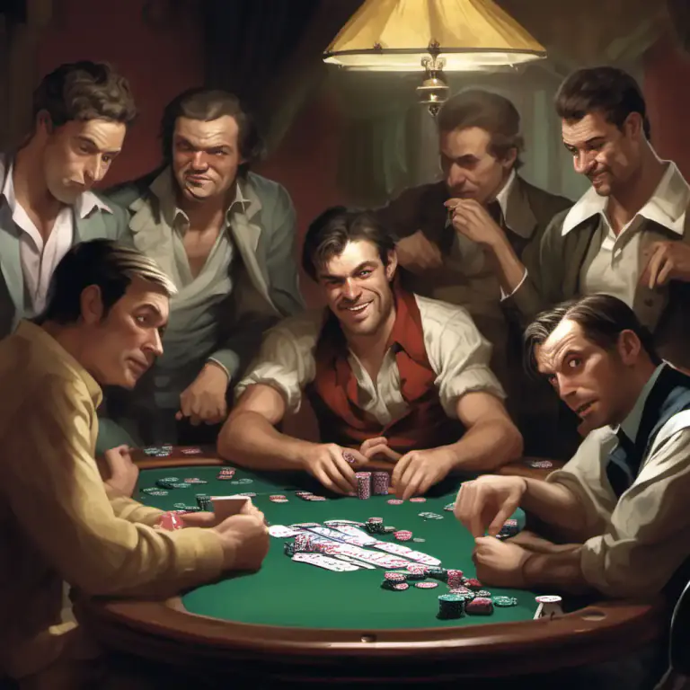 Visual representation of "bluff" - An act of bluffing