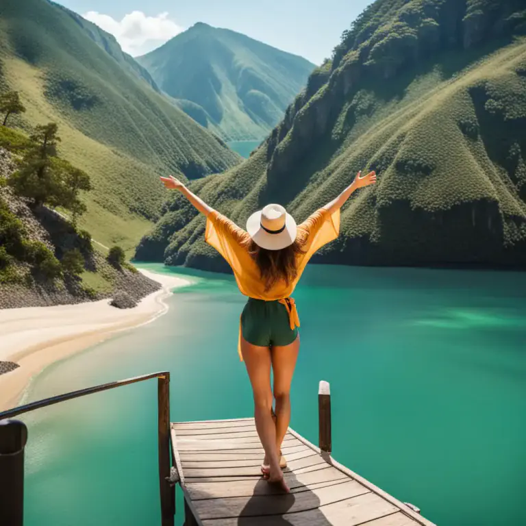 Visual representation of "idyllic" - Something wonderful that you can hardly believe is real