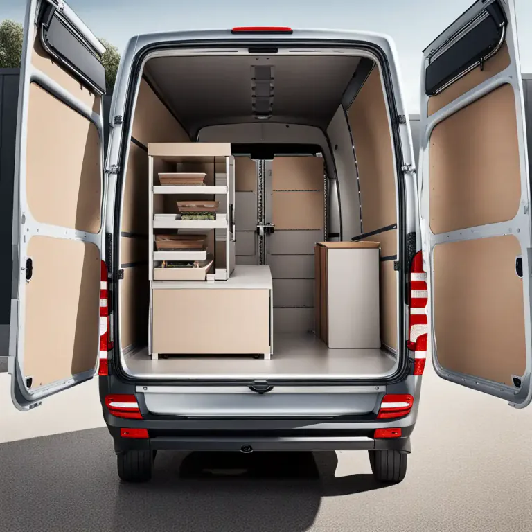 Visual representation of "sprinter" - A type of van made by Mercedes-Benz that is used for transporting people, goods, or as a base for a camper van.