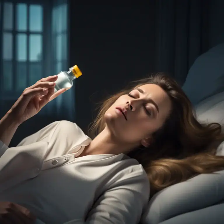 Visual representation of "knock somebody dead" - To make someone faint or fall asleep instantly