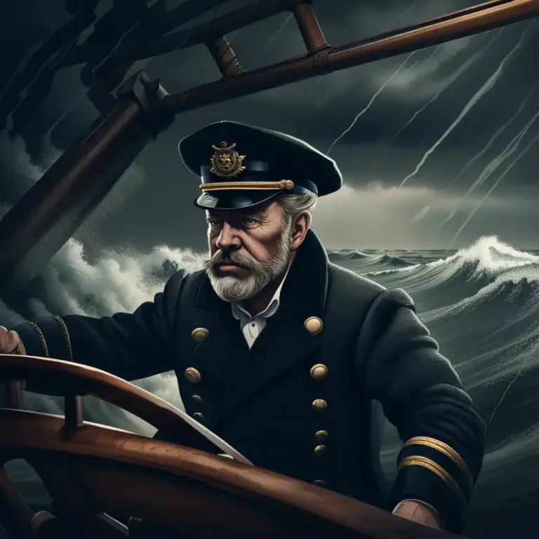 Visual representation of "navigate" - To sail a ship or boat to a place