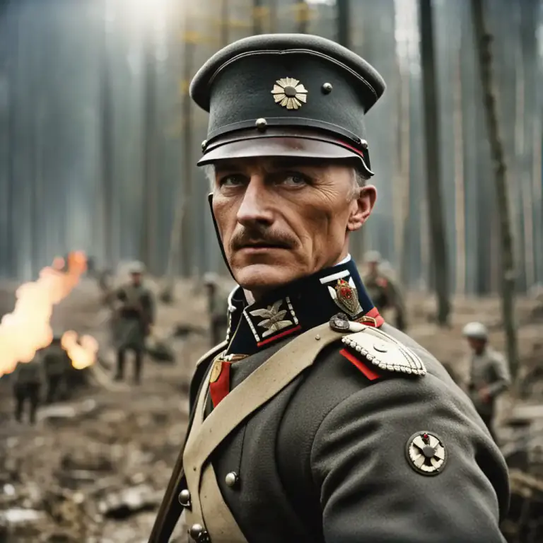 Visual representation of "hun" - An offensive term for a German, especially a German soldier in World War I or II