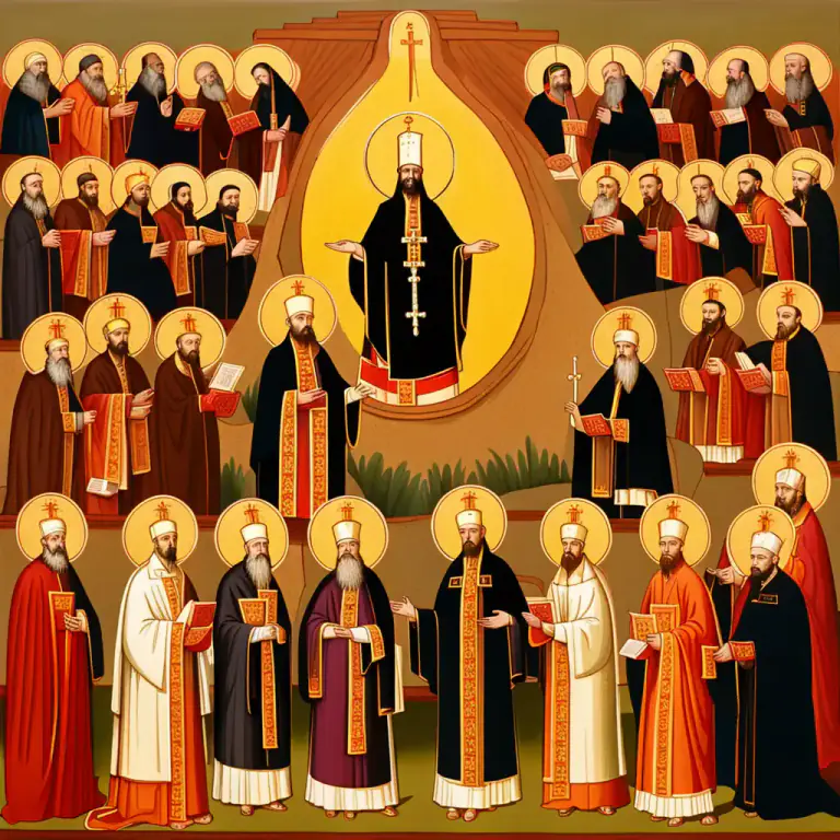 Visual representation of "patriarchal" - Relating to a system in some churches in which bishops or priests are in authority.