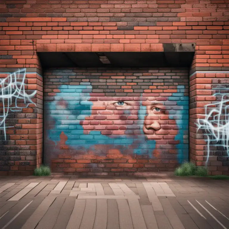 Visual representation of "mark up" - Damage or deface by marking