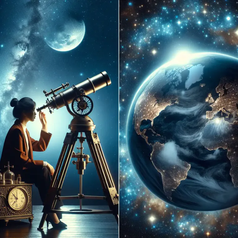 Visual representation of "sidereal" - Used in reference to timekeeping methods that are based on the stars.