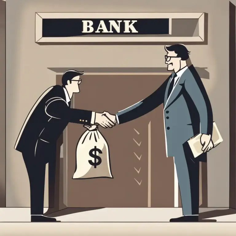 Visual representation of "prop" - To stop something from declining, especially by providing financial support.