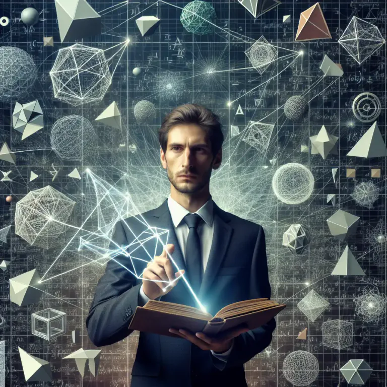 Visual representation of "generalize" - In mathematics, to extend the application of a theorem, or definition to a wider class of objects.