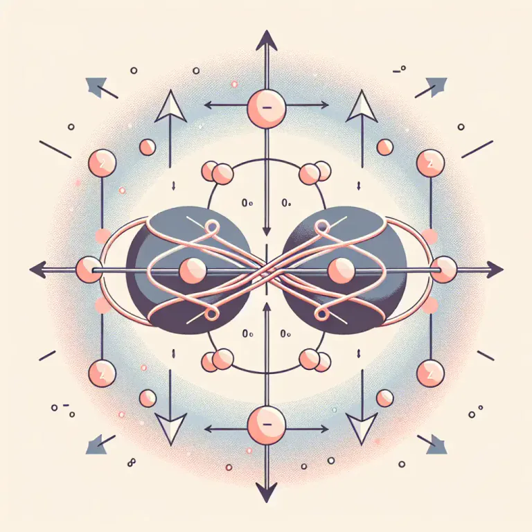 Visual representation of "singlet" - In physics, a state or particle with zero spin.