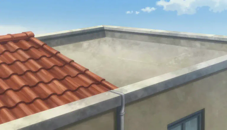 Visual representation of "rooftop" - The top part or surface of a building which is usually flat or slanted.
