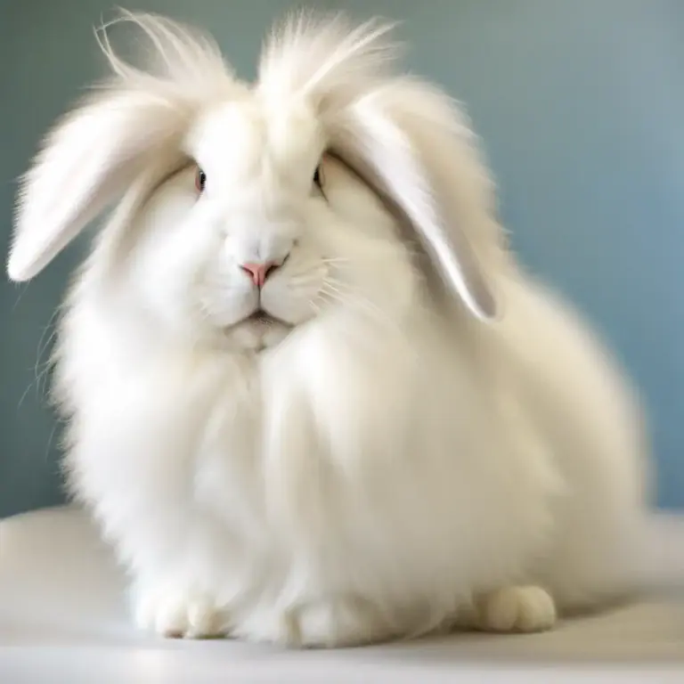Visual representation of "angora" - A breed of rabbit with a very soft and silky coat.