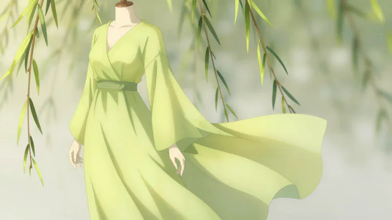 Visual representation of "willow" - A color resembling that of willow leaves.