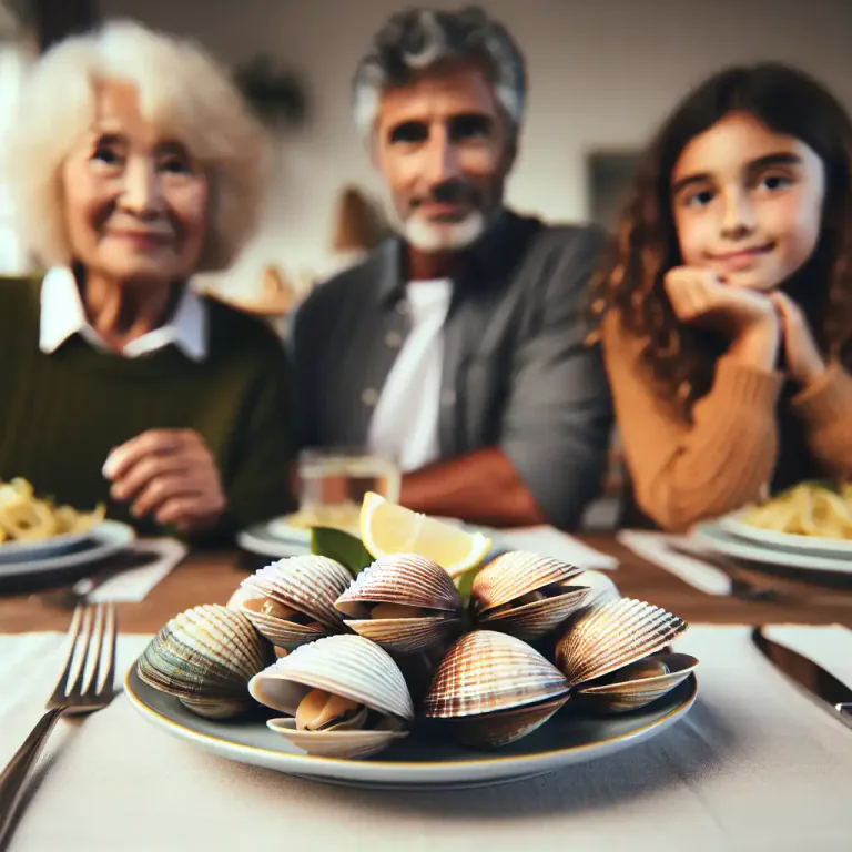 Visual representation of "steamer" - A type of clam that is often eaten steamed