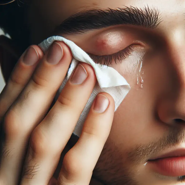 Visual representation of "sleep" - The material that is secreted from the corners of your eyes during sleep.