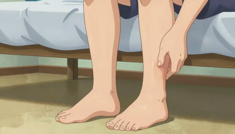 Visual representation of "oedema" - A condition where parts of the body become swollen due to trapped excess fluid.