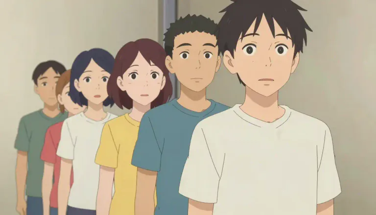 Visual representation of "before" - In front of