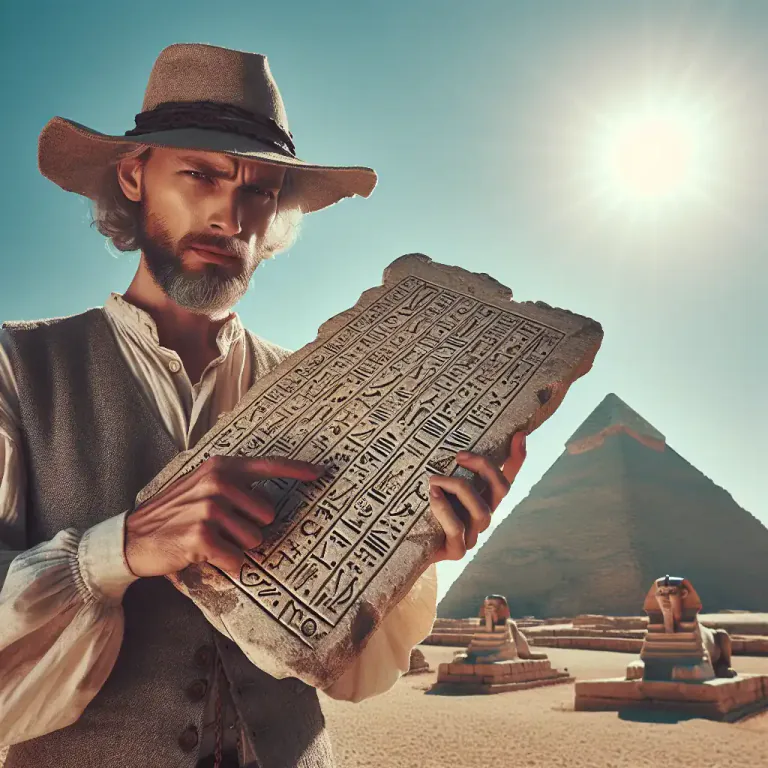 Visual representation of "demotic" - relating to the form of the ancient Egyptian language used after around 700BC
