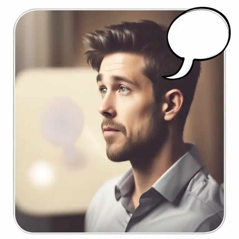 Visual representation of "on the tip of your tongue" - something that you know but is momentarily unable to remember