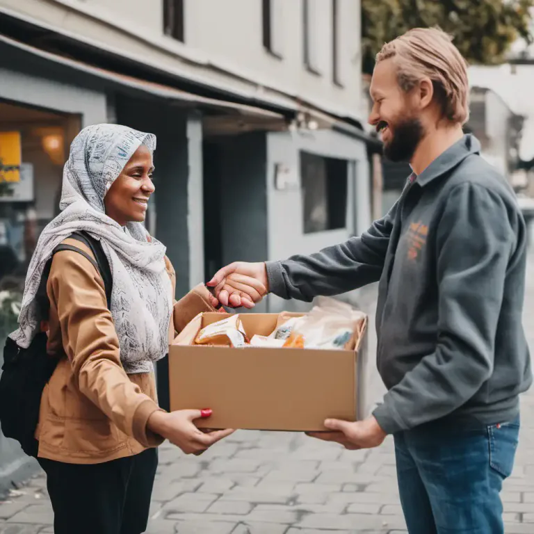 Visual representation of "grace and favour" - Given or done as an act of kindness or goodwill, not because of any right or claim
