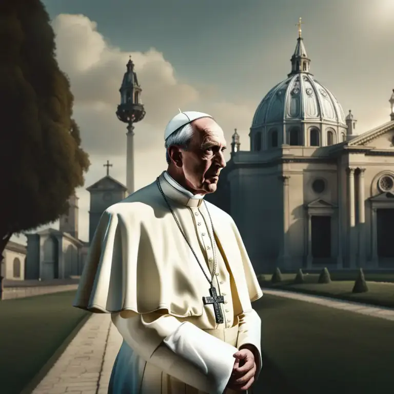 Visual representation of "anathema" - A formal curse by a pope or a council of the Church, stripping a person of all rights within the Church.