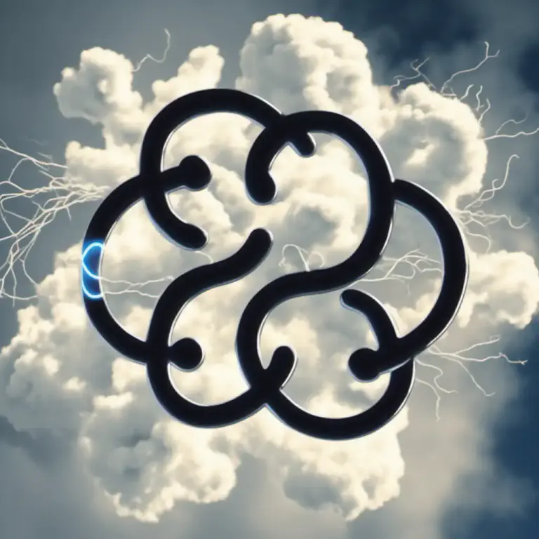 Visual representation of "minus" - A negative electric charge.
