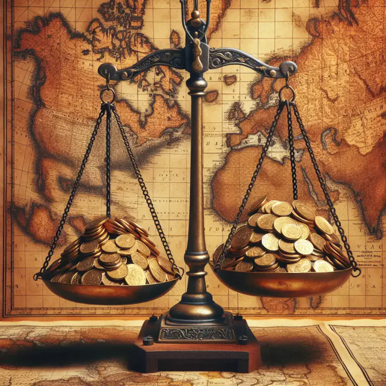 Visual representation of "lopsided" - Not fair or equal