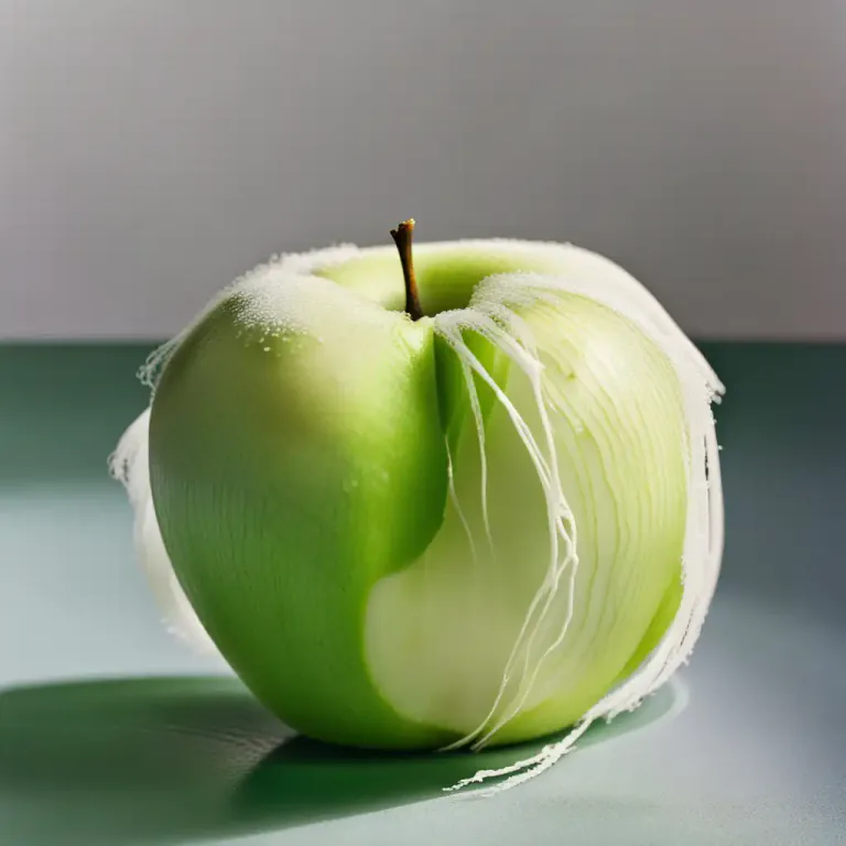 Visual representation of "fibre" - The natural roughage in food, like bran or fruit peel, that helps the body to digest food.