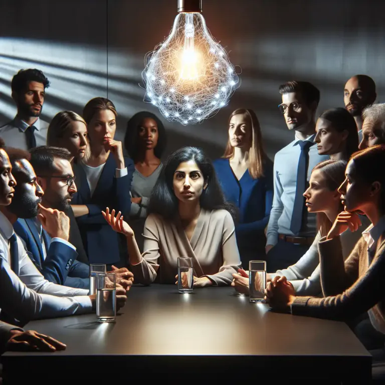 Visual representation of "idea" - A belief or opinion