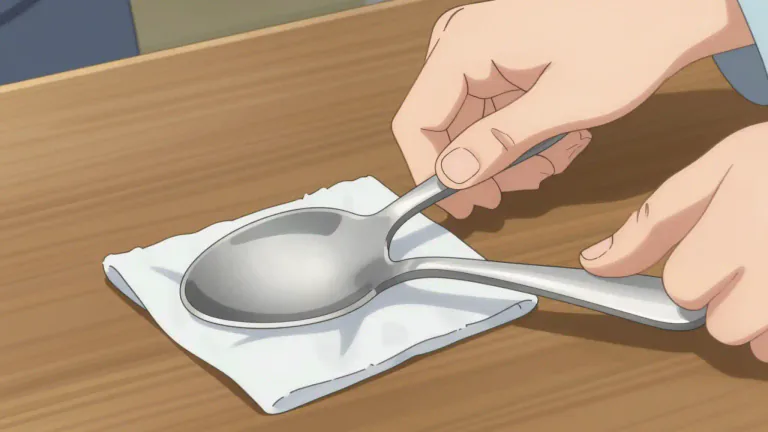 Visual representation of "burnish" - To make something smooth or shiny by rubbing it