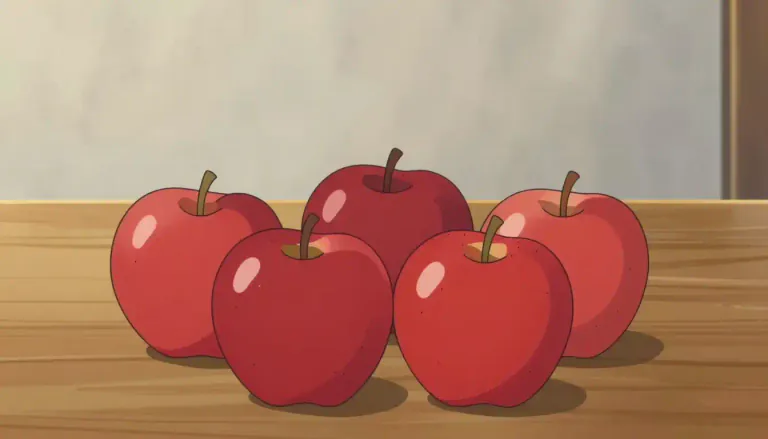 Visual representation of "four" - The number equivalent to the product of two and two; one more than three, or six less than ten; 4