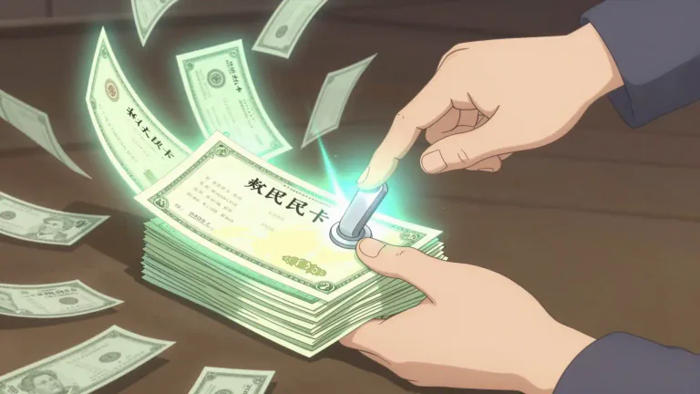 Visual representation of "convertible" - A type of financial security that can be changed into another form, like a bond that can be converted into stock.
