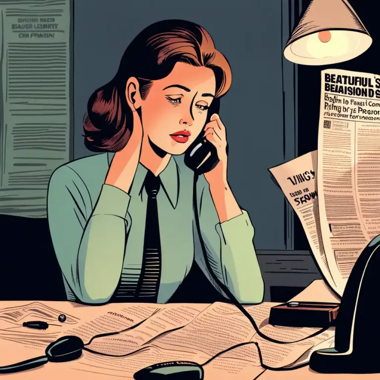 Visual representation of "ring off the hook" - To be constantly getting phone calls, often with the implication of stress or agitation.