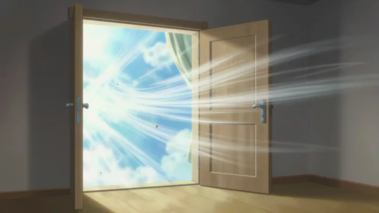 Visual representation of "inrush" - A sudden and large flow or movement of something into a place or a thing.