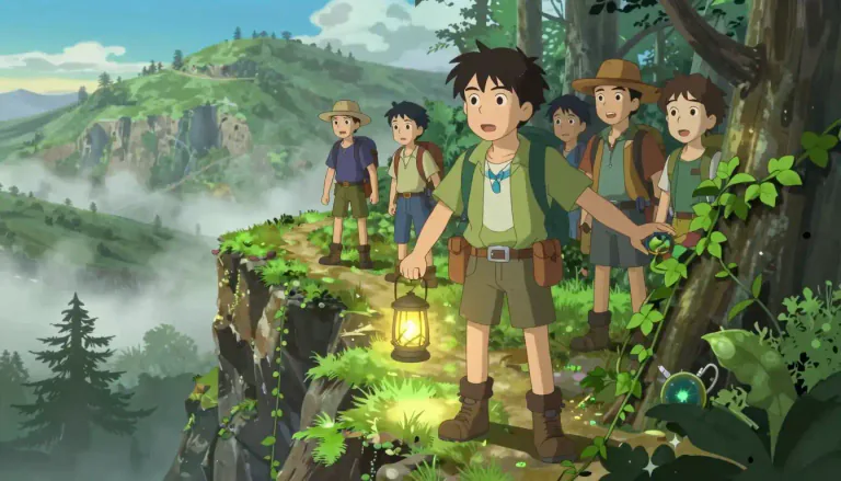 Visual representation of "pathfinder" - A person or thing that goes ahead and discovers or shows others a path or way