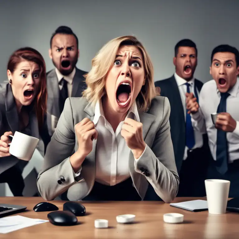 Visual representation of "intemperate" - Lacking self-control, not calm or restrained
