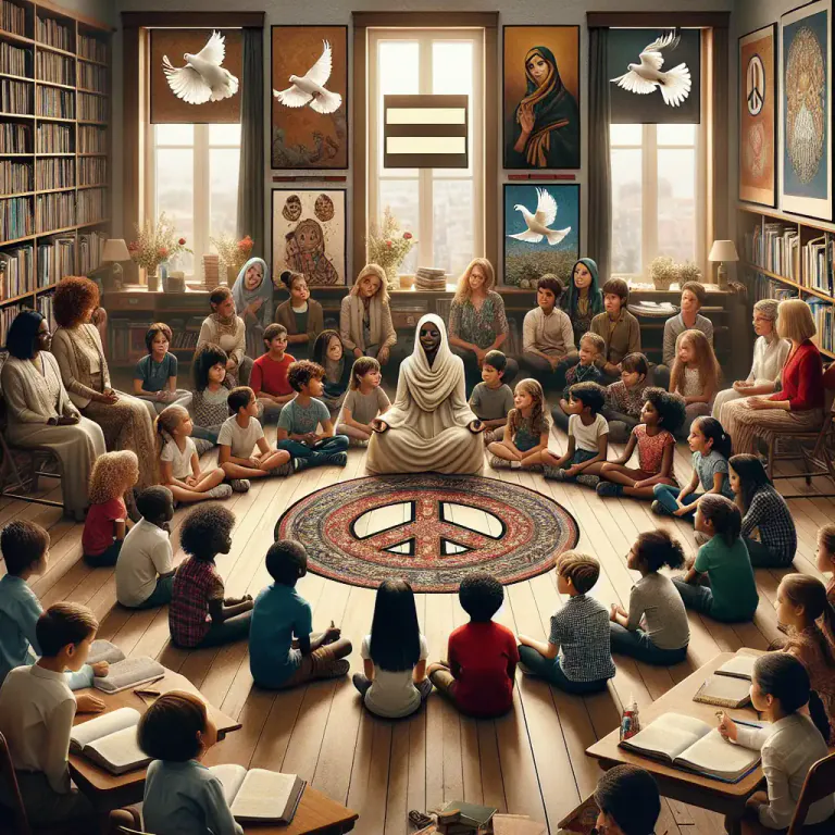 Visual representation of "quaker" - Relating to the Religious Society of Friends or its members or beliefs