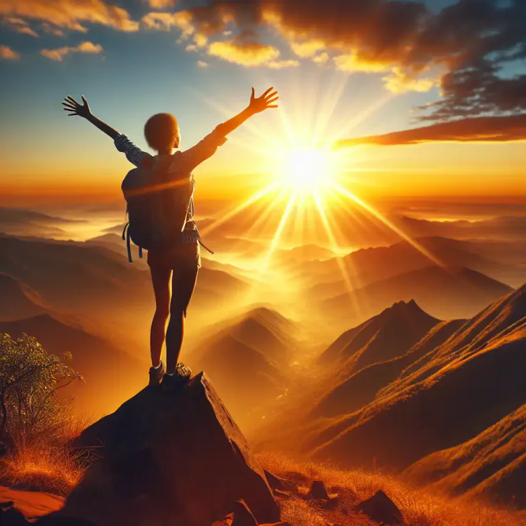 Visual representation of "live" - To experience life or enjoy life