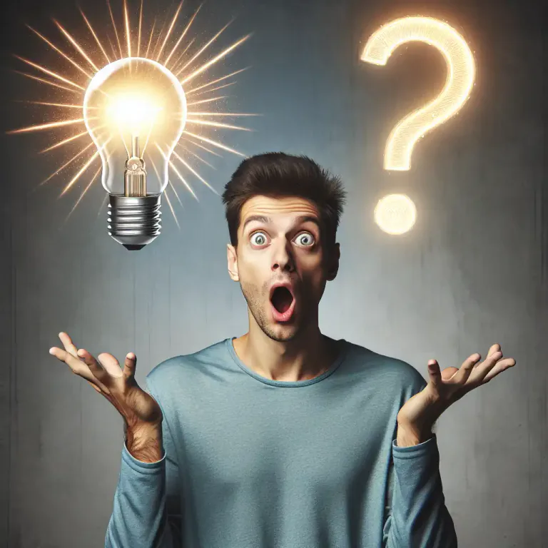 Visual representation of "who" - Used in exclamations to bring attention to a surprising thing or person.