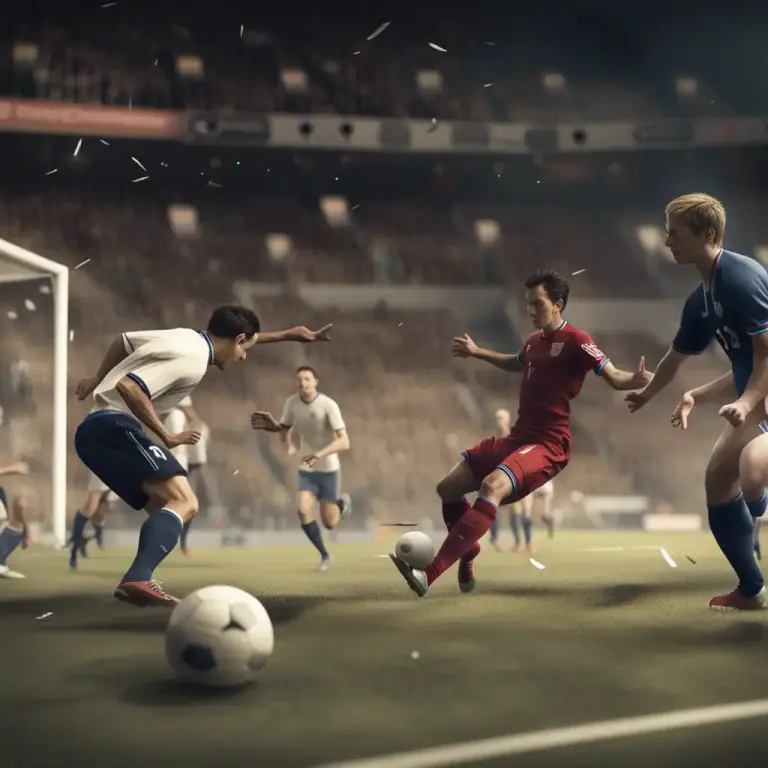 Visual representation of "final" - the last game in a sports tournament