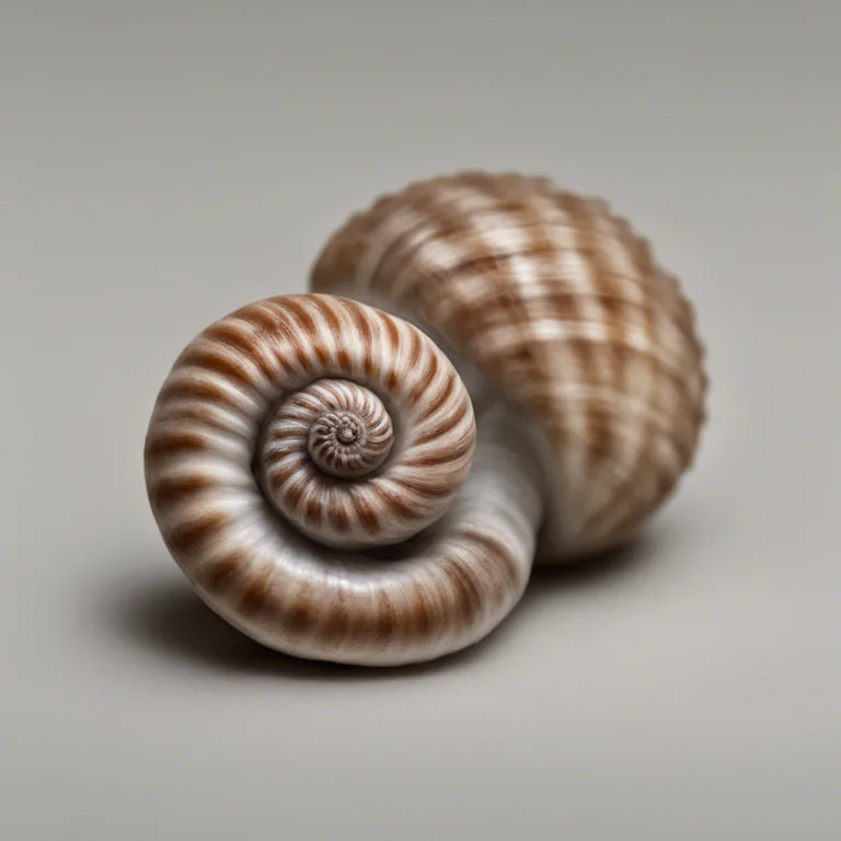 Visual representation of "embolus" - In invertebrates, the chitinous plug or covering closing the aperture of a spiral shell.