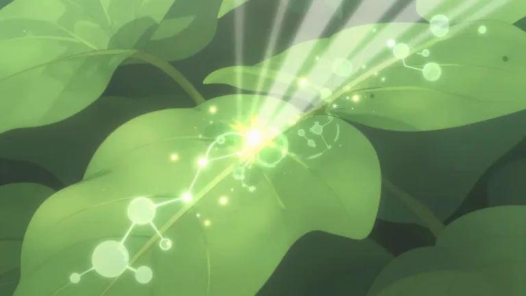 Visual representation of "photochemical" - Related to or caused by the action of light on something, especially in a chemical reaction.