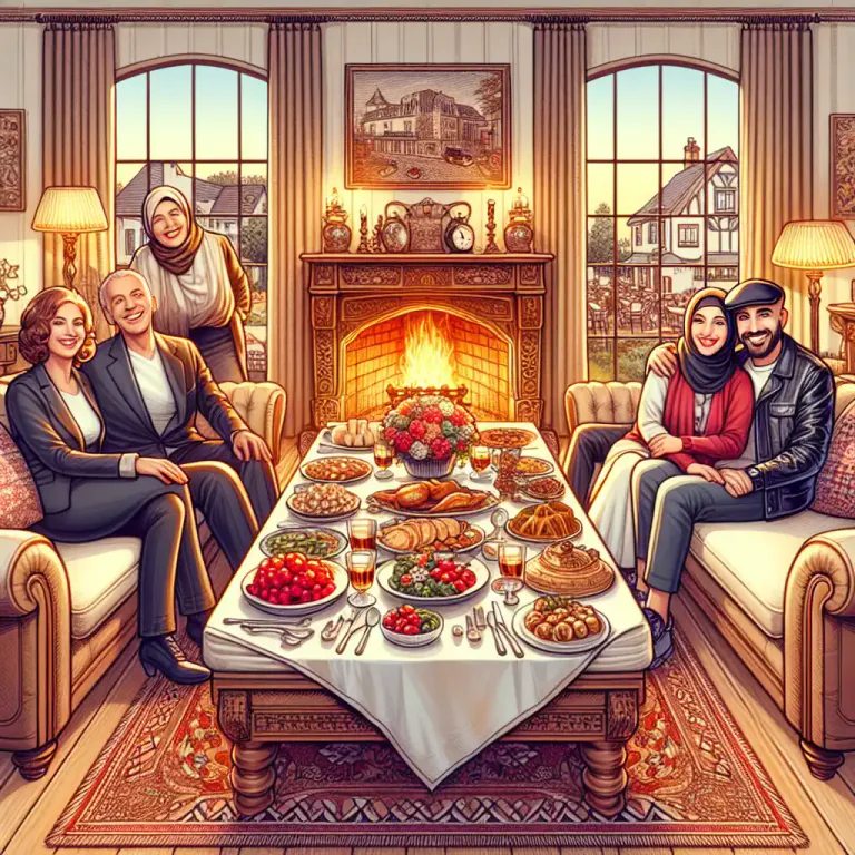 Visual representation of "cosy" - Friendly and making you feel happy and welcome
