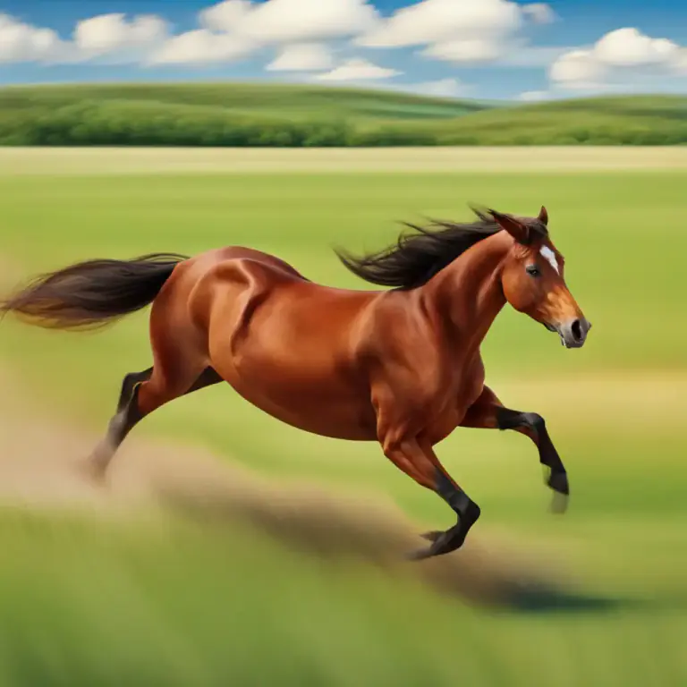 Visual representation of "chestnut" - A horse of a reddish-brown or golden-brown color
