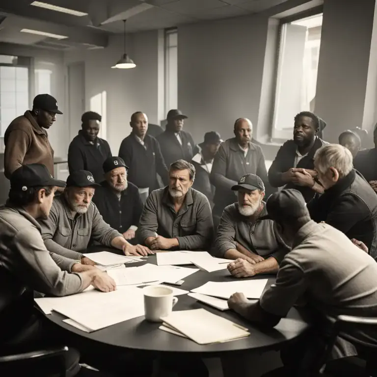 Visual representation of "collective" - A negotiated contract setting labor conditions.