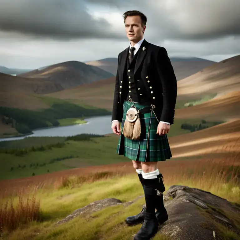 Visual representation of "clansman" - In Scotland, a member of a Highland clan.