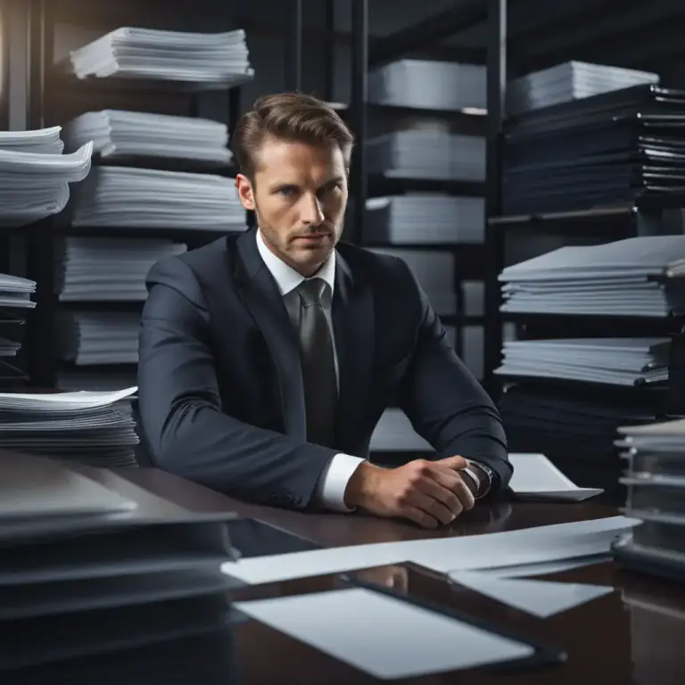Visual representation of "receiver" - A person appointed to manage a company's property when it is in financial difficulties.