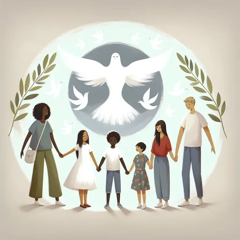 Visual representation of "unitarianism" - The principle promoting unity or cooperation among individuals or groups