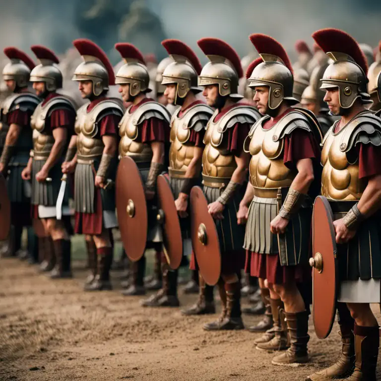 Visual representation of "legion" - A unit of 3,000–6,000 soldiers in the ancient Roman army.