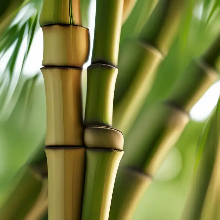 Visual representation of "jointed" - In botany, having nodes or joints, as a stem or plant