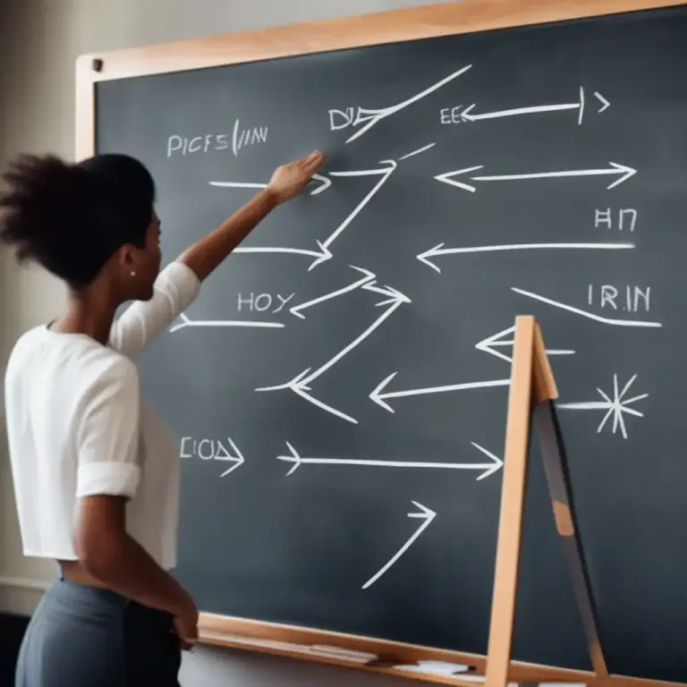 Visual representation of "guide" - To influence the behavior or direction of something.