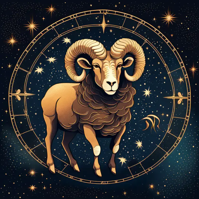Visual representation of "ram" - A zodiac sign represented by a ram in astrology.